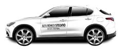 Autobeschriftung Alfa Romeo Stelvio 5