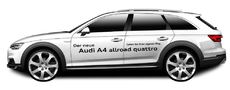 Autobeschriftung Audi A4 Allroad 1