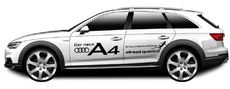 Autobeschriftung Audi A4 Allroad 3