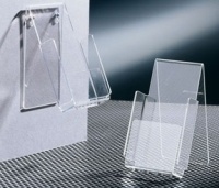 Prospekthalter aus Acryl DIN A6