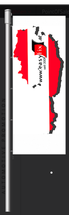 Hissfahnen 1000x3000 mm