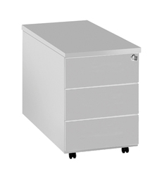 \"Aveto\" Rollcontainer Weiß mit 3 Schubladen