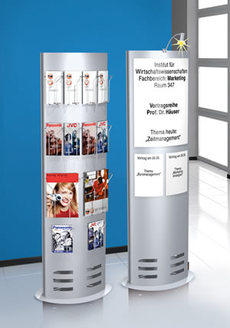 Info-Säule tec-art, breit