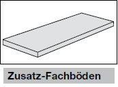 Serie 330 Magazin-Regal Zusatz-Fachboden 500