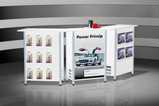 Counter / Messestand Turin