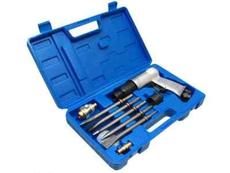 Druckluft Meißelhammer Set 9 tlg.