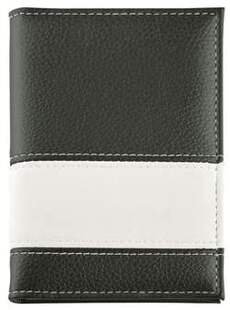 Ausweistasche \"LookPlus\" schwarz/weiß