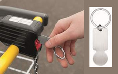 Einkaufswagen-Schlüsselanhänger \"Style&Shop\"