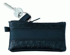 Schlüsseltasche \"StyleKey\" in Straußenoptik