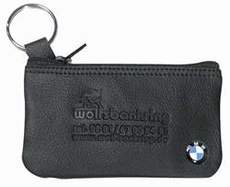 Schlüsseltasche \"LogoKey\", Rindleder schwarz