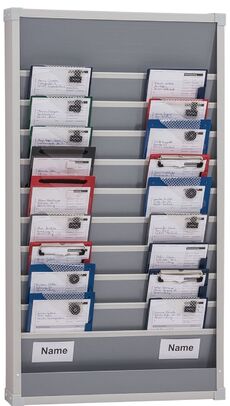 Werkstattplaner für DIN A5- und 2/3 DIN A4-Belege 10 Schienen